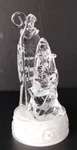 Roman Inc. Holy Family Nativity Clear Led Color Changing Light Figurine. Fixed Price $29.99.