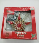 Vintage Sterling Tree Top Christmas Light Unused But Tested (works). Fixed Price $22.99.