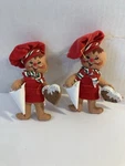 2- Annalee 4" Gingerbread Chef Ornament Christmas 2004 C2B. Fixed Price $26.21.