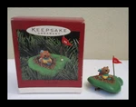 Hallmark Keepsake Dig Golf Ornament 1996 Iob. Fixed Price $9.89.