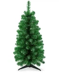 Holiday Lane 3' Green Unlit Artificial Christmas Tree With Stand. Fixed Price $190.99.