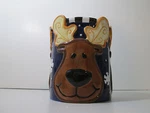 Seasonal Elements Holiday Illuminator Candle Reindeer 5.5" X 6" Ceramic Crock. Fixed Price $16.44.
