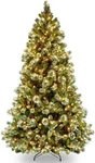 National Tree Company Pre-lit Artificial Christmas Pre-strung White 7.5 Ft. Fixed Price $294.00.
