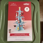 New Hallmark Disney Mickey Mouse & Friends Countdown Calendar Christmas Tree Kit. Fixed Price $24.99.