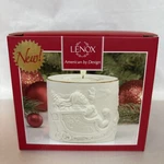 Lenox Radiant Santa Votive Tealight Holiday Candle Holder Ornamental. Fixed Price $10.99.