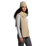 Women's Camel One Size Scarf With Beanie Hat Christmas Holiday Gift Set Present. Fixed Price $19.96.