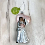 Ashland 6" Glass Tree Ornament Our 1ST First Christmas African American Nwt New. Fixed Price $18.99.
