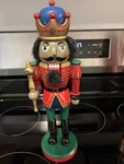 Wooden Multicolor Nutcracker Soldier Christmas Decor Holiday Figure. Fixed Price $10.99.