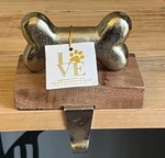 Dog Bone 5" Stocking Holder -valentine, Easter, Birthday Etc.. Fixed Price $14.99.