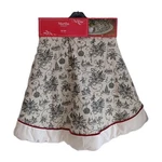 Martha Stewart Beige Natural, Black Print Scene Christmas/holiday Tree Skirt 56". Fixed Price $39.99.