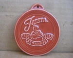 Fiesta Homer Laughlin Ornament, Paprika, 75TH Anniversary, *free Shipping*. Fixed Price $14.95.