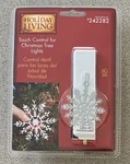 Holiday Living On/off Touch Control For Christmas Tree Lights, Snowflake, New. Fixed Price $24.99.