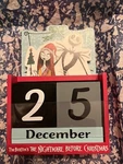 Disney Tim Burton The Nightmare Before Christmas Advent Block Calendar Wooden. Fixed Price $29.99.