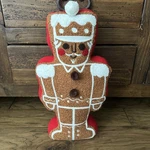 Target Wondershop Christmas Gingerbread Man Throw Pillow Plush 14.5". Fixed Price $24.88.