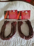 Haute Twist Ties Red New Pkg Christmas Hanging Decorations, Rails. Fixed Price $20.99.