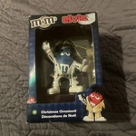 2008 M&ms Elvis Christmas Ornament Blue With Box Kurt S. Adler. Fixed Price $15.00.