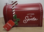 Red Shed Letters Santa Christmas Mailbox Decor Tabletop JX24FD101 New. Fixed Price $39.90.