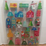 2021 Wondershop Wood Block Countdown Advent Christmas Calendar Decorative New. Fixed Price $39.95.