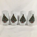 Kingsbridge International Christmas Collection 4 Pc Fine China Salt & Pepper Set. Fixed Price $9.90.