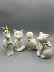 Target Bullseye Playground Woodland Animals Figurine Set Christmas Bow 2025 New. Fixed Price $25.00.