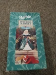 New Hallmark Holiday Barbie Stocking Hanger - 1996 Mattel Christmas. Fixed Price $28.00.