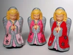 Retro Angels With Candles Figurines Christmas Katherines Collection Mid Century. Fixed Price $74.99.