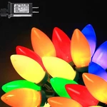 C9 Bulb Christmas String Lights - 50 Led 39FT Vintage Multicolor Light.... Fixed Price $29.26.
