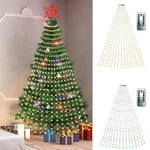 320LED Waterfall Christmas Tree Fairy String Lights Waterproof Party Decor. Fixed Price $87.37.