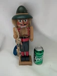 Steinbach Mountain Alpine Climber Nutcracker Rope Axe Pole Germany 14.5 Inch. Fixed Price $109.99.