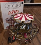 Mr Christmas Holiday Around The Carousel Animated Musical Original Box Read. Fixed Price $89.99.