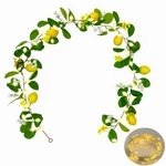 Hamifinee Artificial Lemon Garland With Fairy Lights Spring Summer Greenery L.... Fixed Price $39.01.