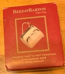 Reed & Barton Francis Baby's First Christmas Cup 2008 Sterling Ornament. Fixed Price $63.99.