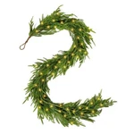 Wbhome 6FT Pre-lit Real Touch Norfolk Pine Prelit Christmas Garland, Winter G.... Fixed Price $39.10.