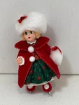 Hallmark Christmas Holly 2000 Madame Alexander Ice Skater Ornament. Fixed Price $11.60.