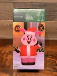 Inflatable Holiday Decor Outdoor 3.5-FT Led Pig Santa Suit Christmas #5967898. Fixed Price $22.52.