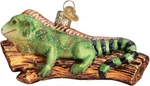 Wholesale Lot Of 12 Iguana Blown Glass Christmas Ornament By Old World. Fixed Price $165.00.