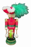 Pier Imports Wooden Nutcracker Drummer Boy With Bass 11.25". Fixed Price $16.95.