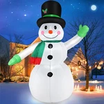 7 Ft Christmas Inflatables Snowman Outdoor Yard Decorations, Blow U.... Fixed Price $81.89.