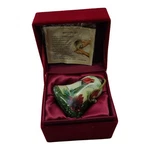Neqwa Art Glass Bell Ornament Cardinals 407. Fixed Price $45.58.