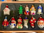 Thomas Museum Series Christmas Tree Ornaments In Wood Crate With Coa. Fixed Price $21.99.