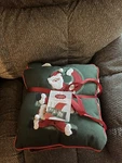 St. Nicholas Square 3 Set Of Santa Claus Christmas Throw Pillows New With Tag. Fixed Price $10.00.