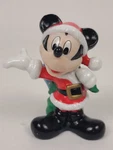 Disney Mickey Mouse Santa W/ Toy Sack Christmas Figurine 4" Holiday Decor Enesco. Fixed Price $7.69.