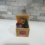 Vtg Christmas Collection Box Of Toys Ornament Train, Horse Tree 3 1/2". Fixed Price $12.99.