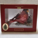 Spode Red Cardinal On Holly Branch Ornament Ceramic 3" Tall Nos With Box. Fixed Price $14.95.