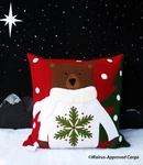 Crate & Barrel Holiday Bear Pillow -nwt- Get Your Paws On This Charming Cor!. Fixed Price $149.95.