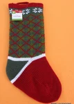 Argyle Knitted 20" Holiday Stocking Xmas Green/red Target Wondershop. Fixed Price $14.99.