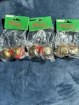 Michaels Gold Metal Christmas Bell Ornaments Taiwan Nip 3 Sets Of 2. Fixed Price $7.99.