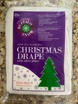Buffalo Snow Tex Sparkling Silver Glitter Christmas Drape 36 60 New Sealed. Fixed Price $6.00.