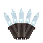 Cool White Led Christmas Lights With Brown Wire, 66 Feet 200 Count Ul Certifi.... Fixed Price $45.09.