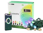 Lumenplay Starter Set, String Lights, App Controlled, Multi-colored, 12.5'. Fixed Price $21.08.